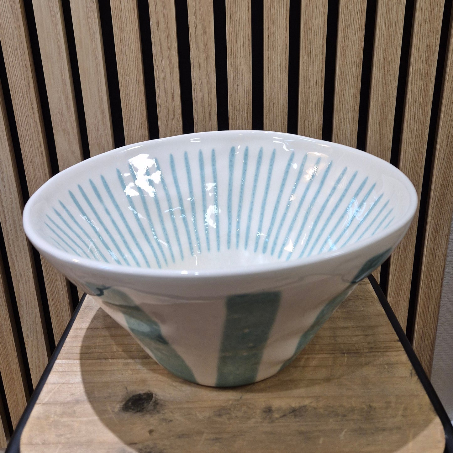 Bol GM Duro Ceramics Praia Turquoise Mare sélectionnée par Déco à deux