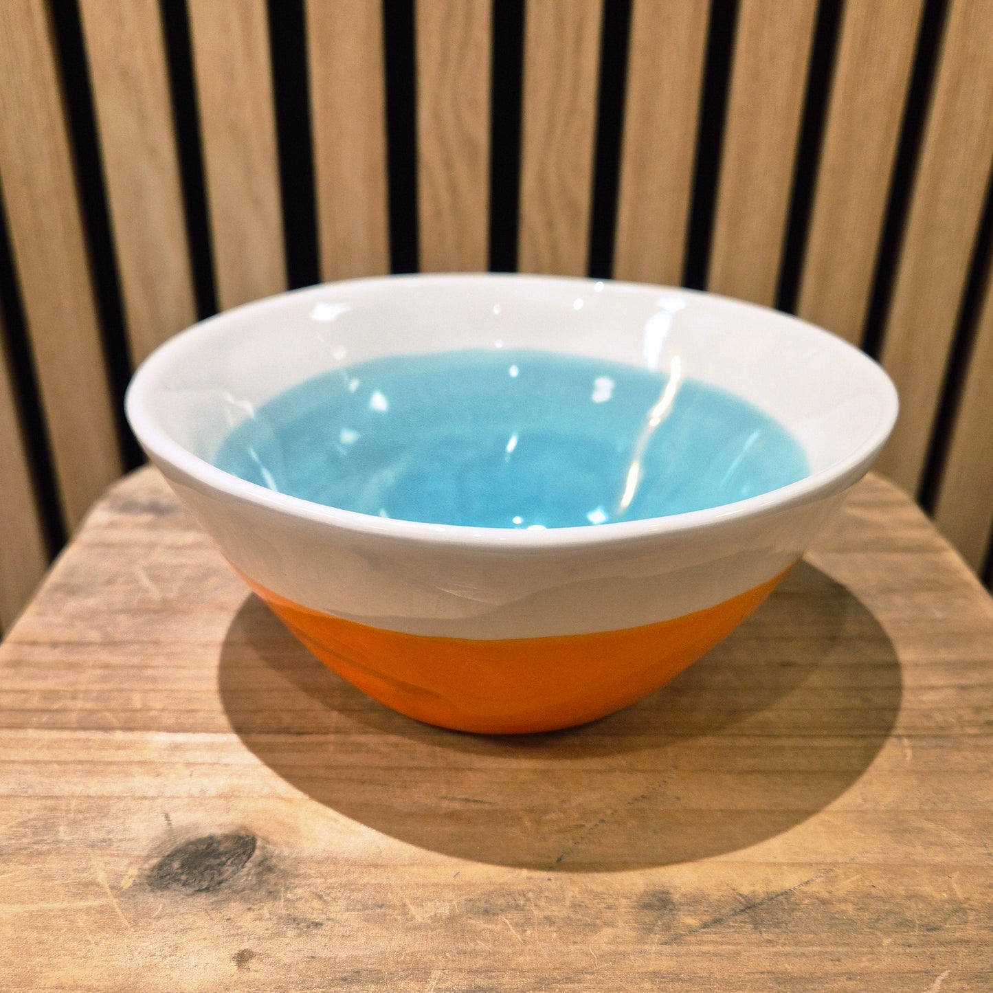 Bol PM Duro Ceramics  Corail turquoise sélectionné par Déco à deux