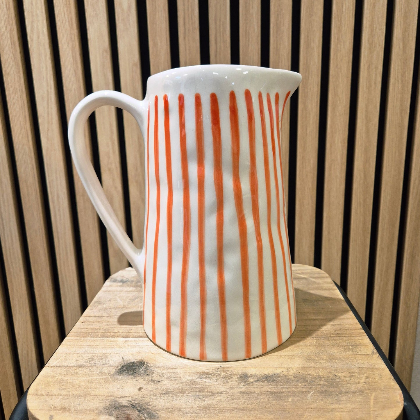 Pichet GM Duro Ceramics Praia Tangerine sélectionné par Déco à deux