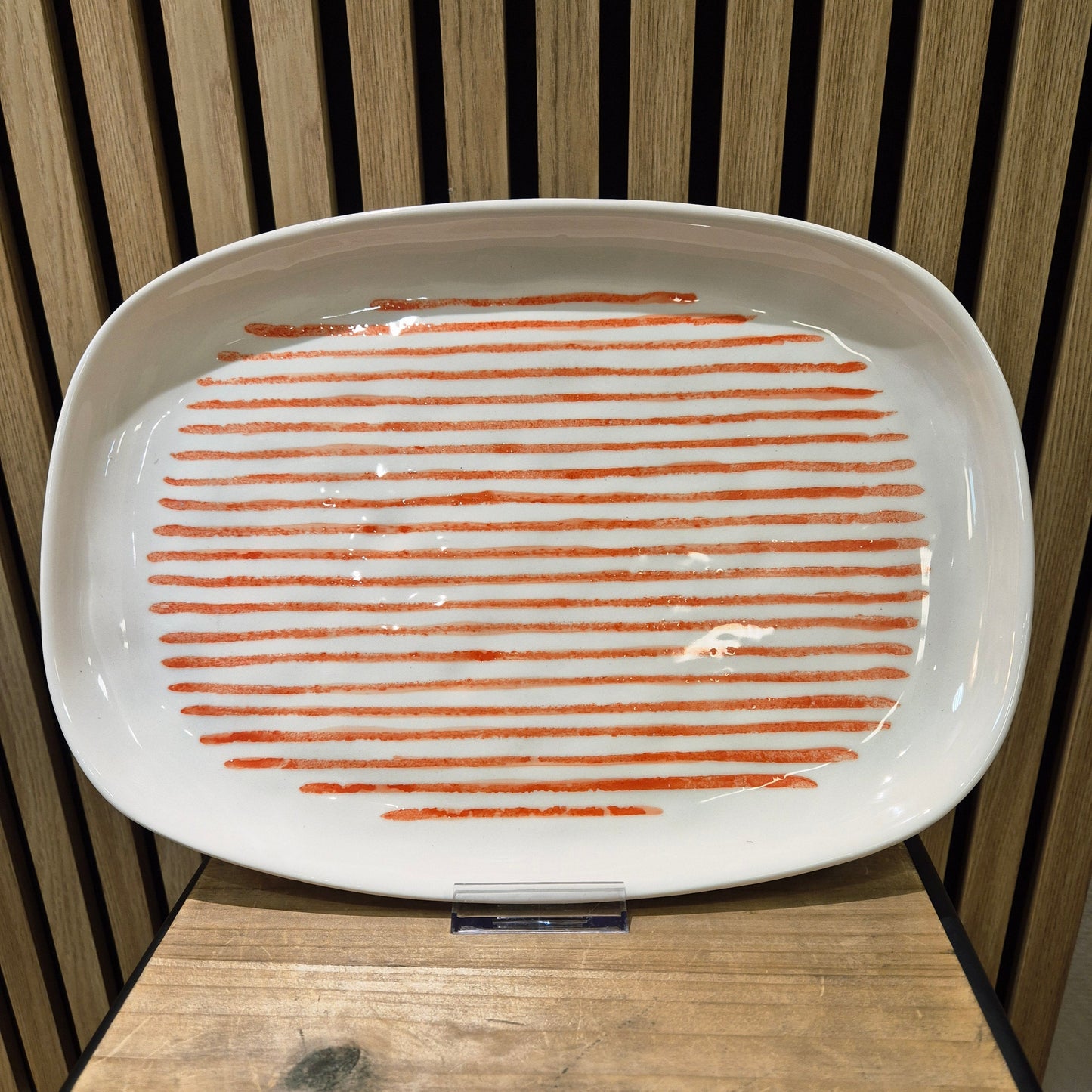 Plat de Présentation Duro Ceramics Praia Tangerine sélectionné par Déco à deux