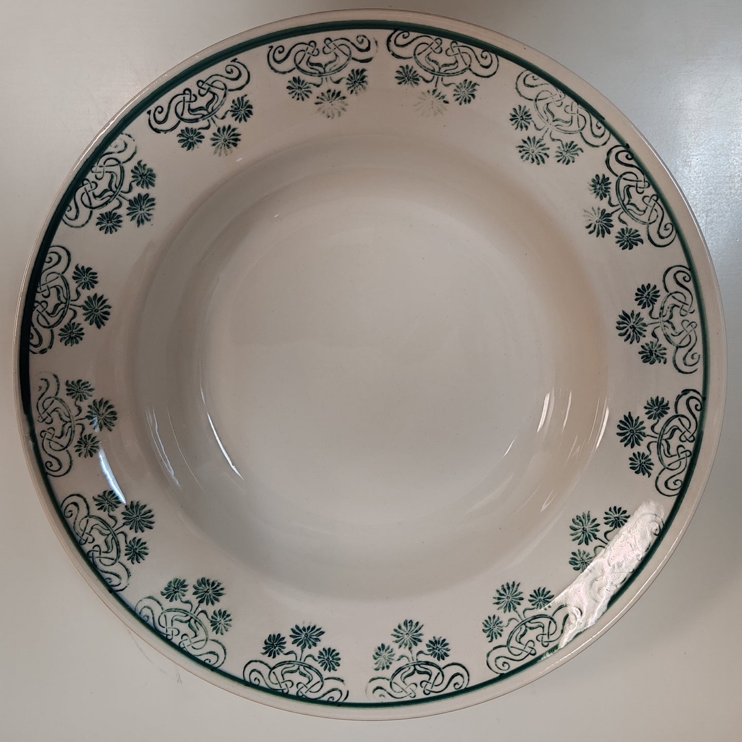 Assiette à l'unité "Digoin et Sarreguemines" vintage – objet de seconde main sélectionné par Déco à Deux
