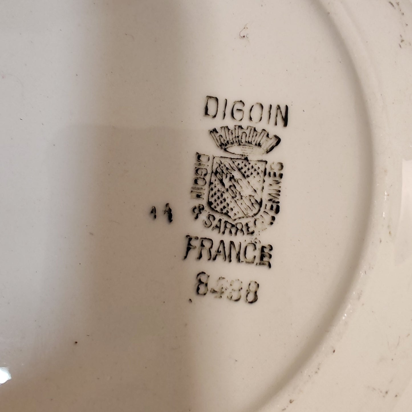 Assiette à l'unité 