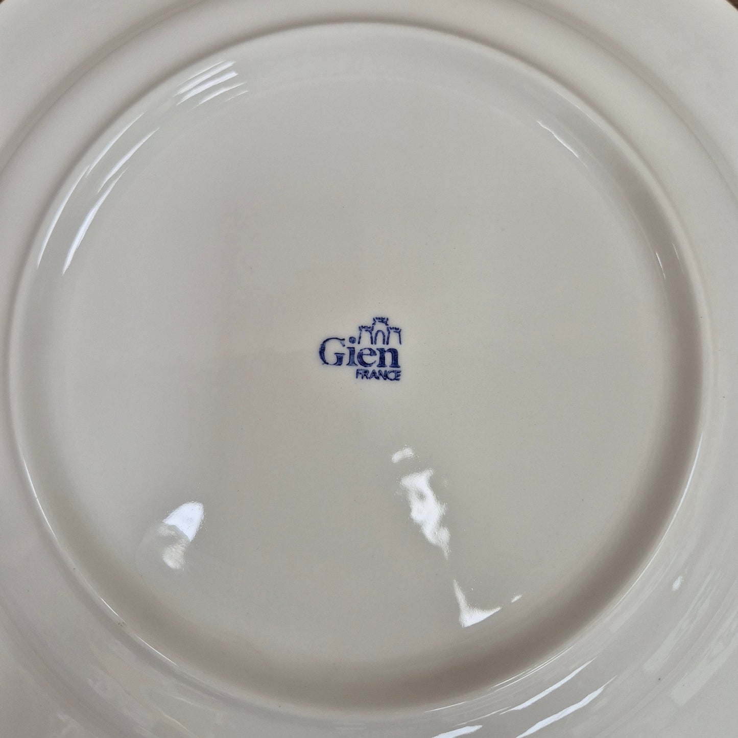 Assiette décorative GIEN vintage – objet de seconde main sélectionné par Déco à Deux