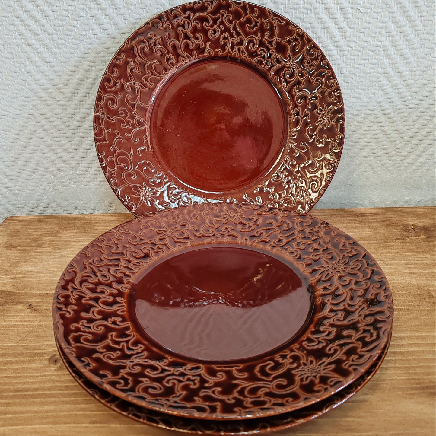 Assiettes à dessert " Medard de Noblat " vintage – objet de seconde main sélectionné par Déco à Deux
