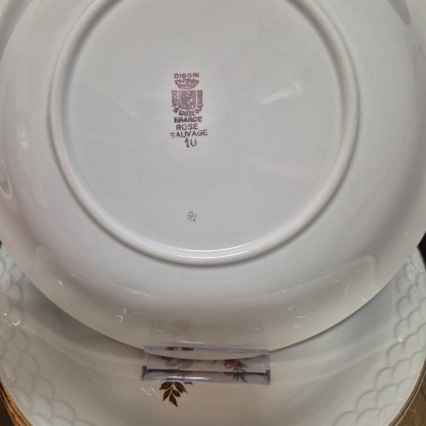 Assiettes à l'unité 