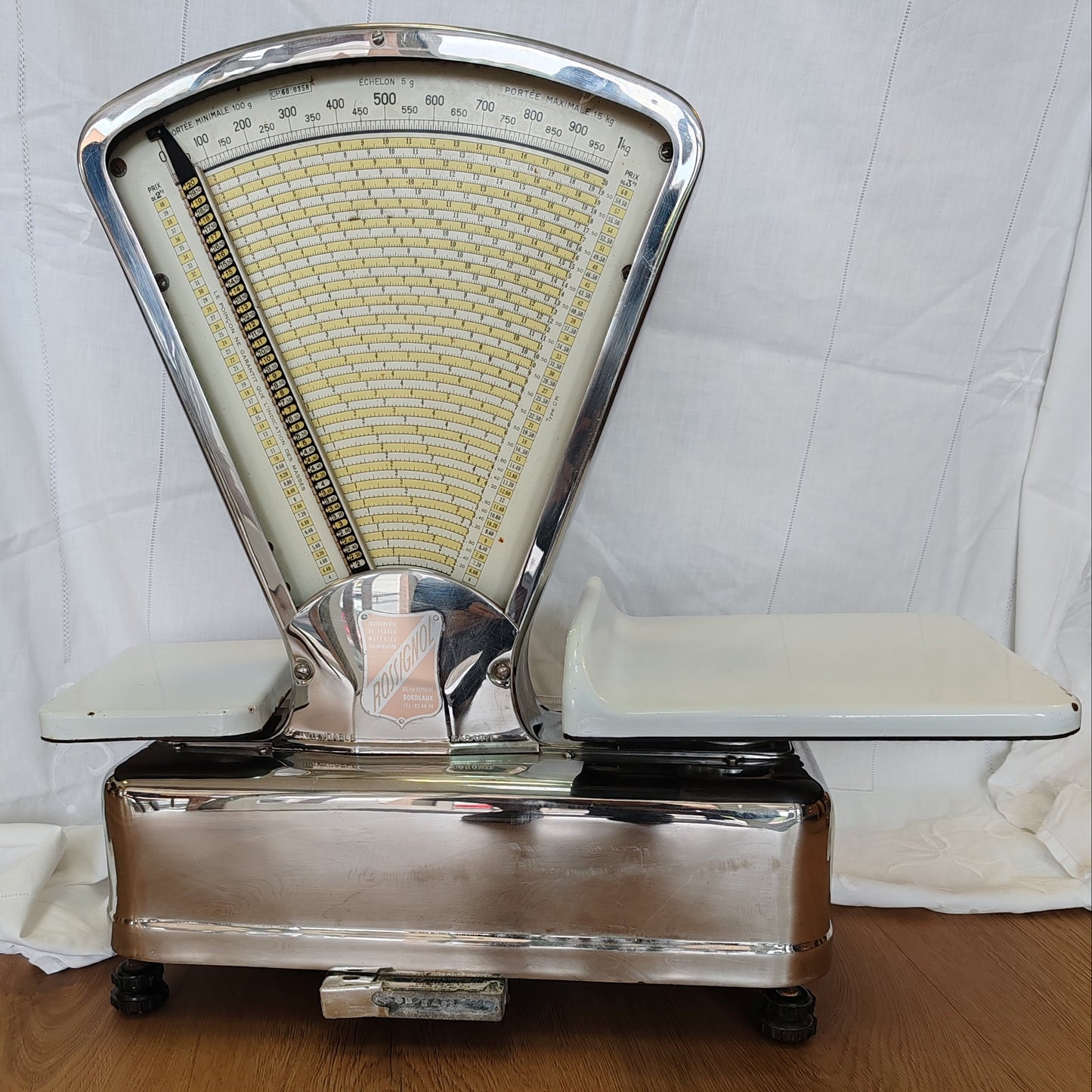 Balance vintage Rossignol - objet de seconde main sélectionné par Déco à Deux