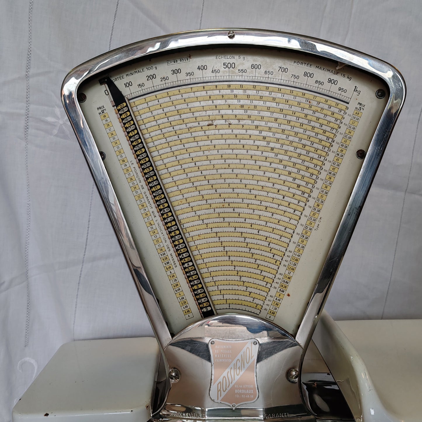 Balance vintage Rossignol - objet de seconde main sélectionné par Déco à Deux