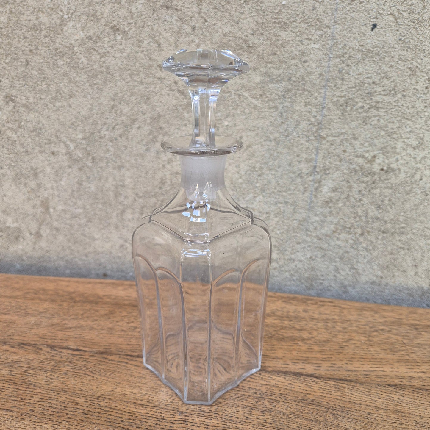 Carafe en verre vintage – objet de seconde main sélectionné par Déco à Deux
