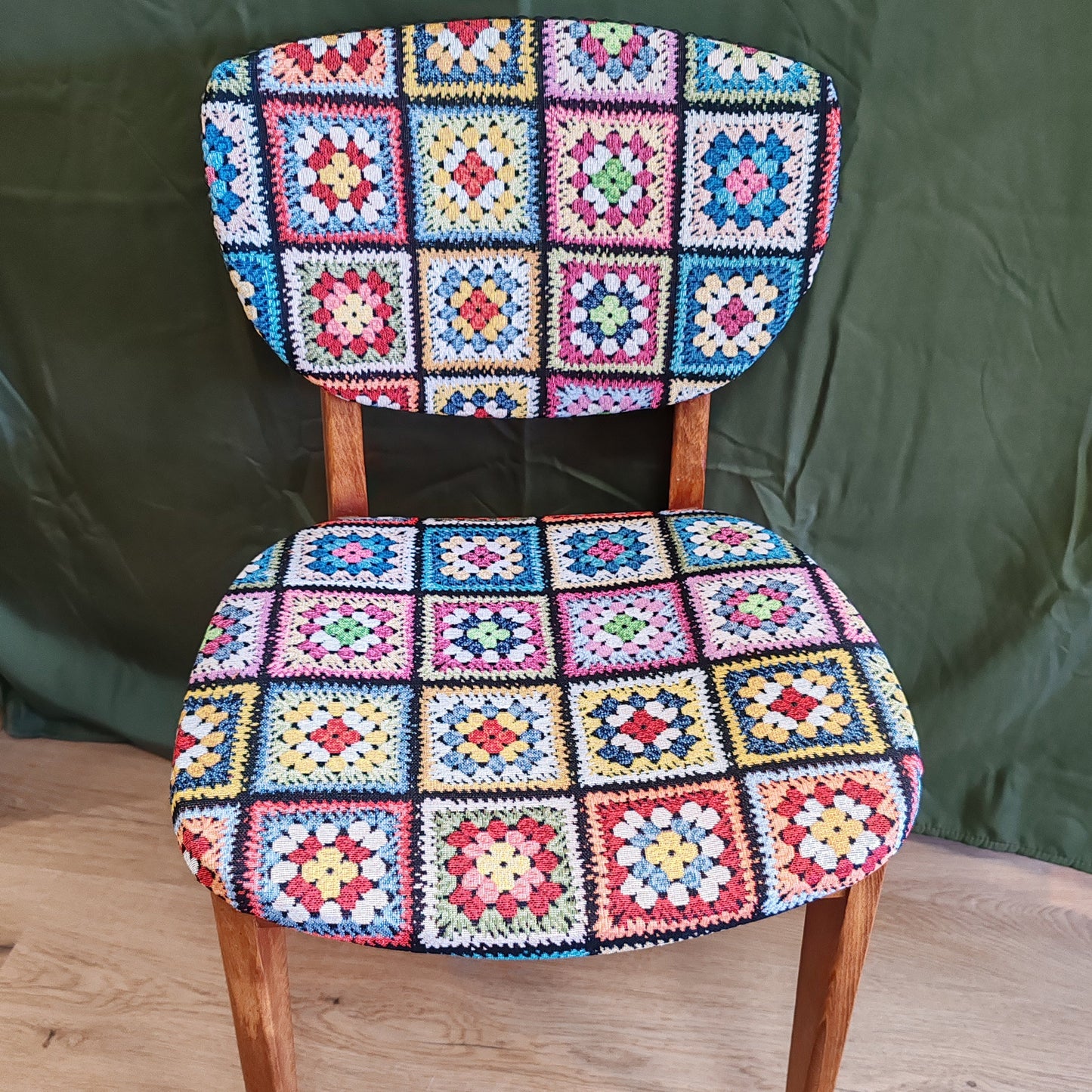 Chaise scandinave année 60 vintage – objet de seconde main sélectionné par Déco à Deux