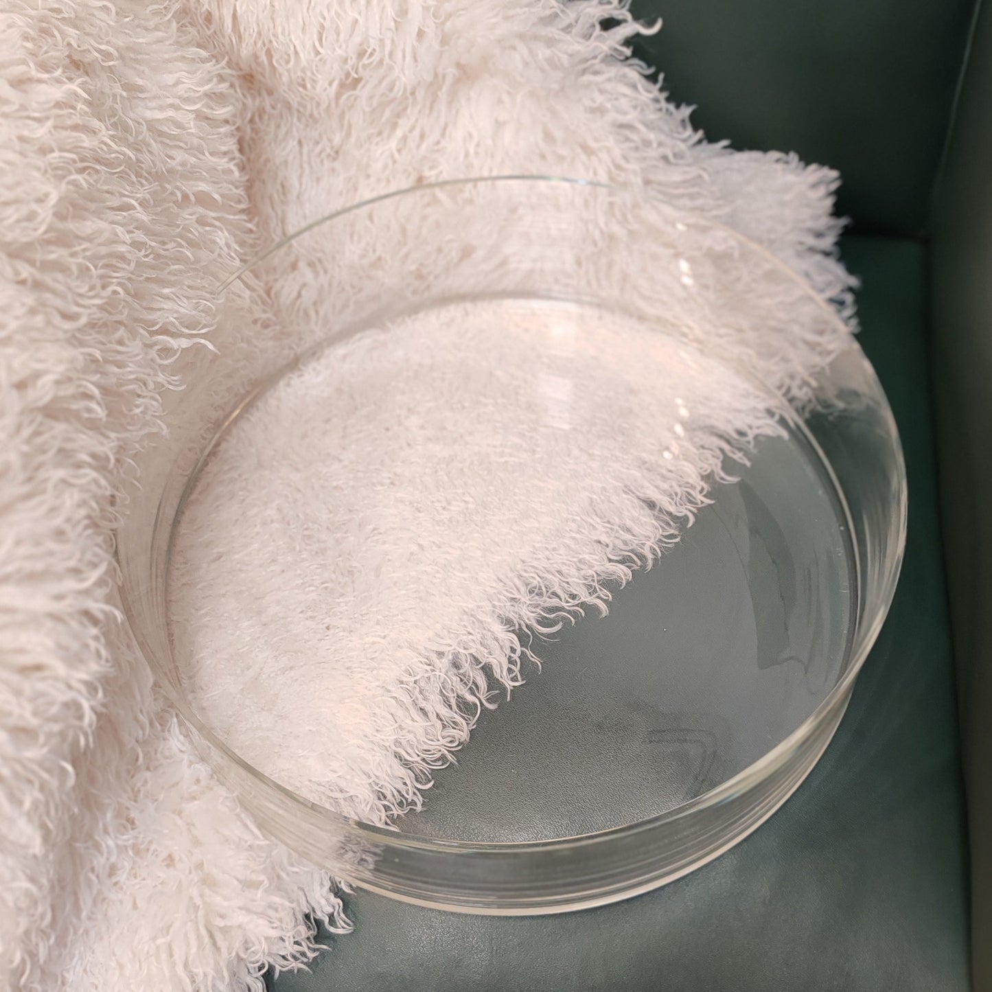 Grande coupe en verre vintage – objet de seconde main sélectionné par Déco à Deux

