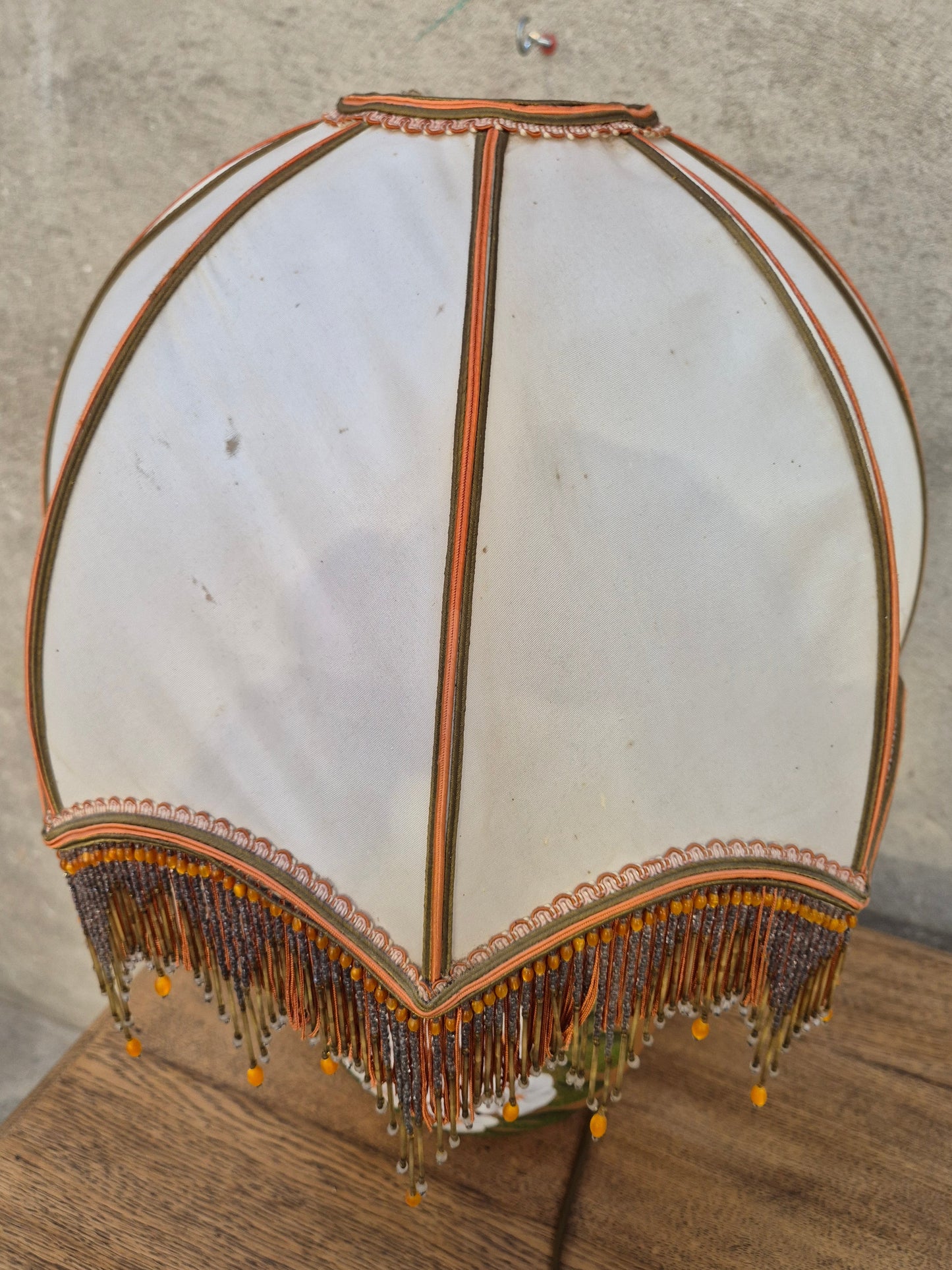 Lampe à poser en verre bohème vintage – objet de seconde main sélectionné par Déco à Deux