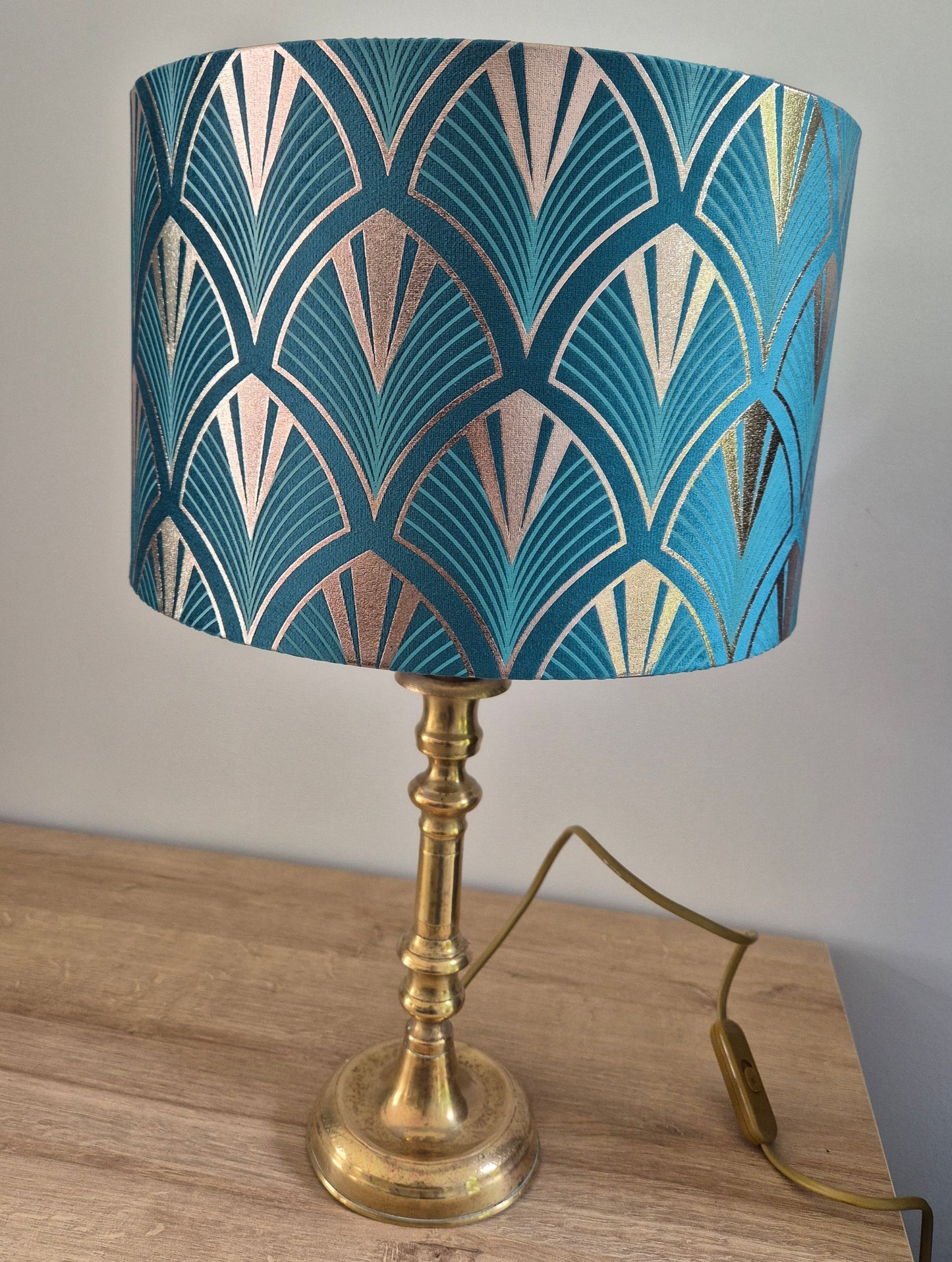 Lampe bougeoir ancien vintage – objet de seconde main sélectionné par Déco à Deux