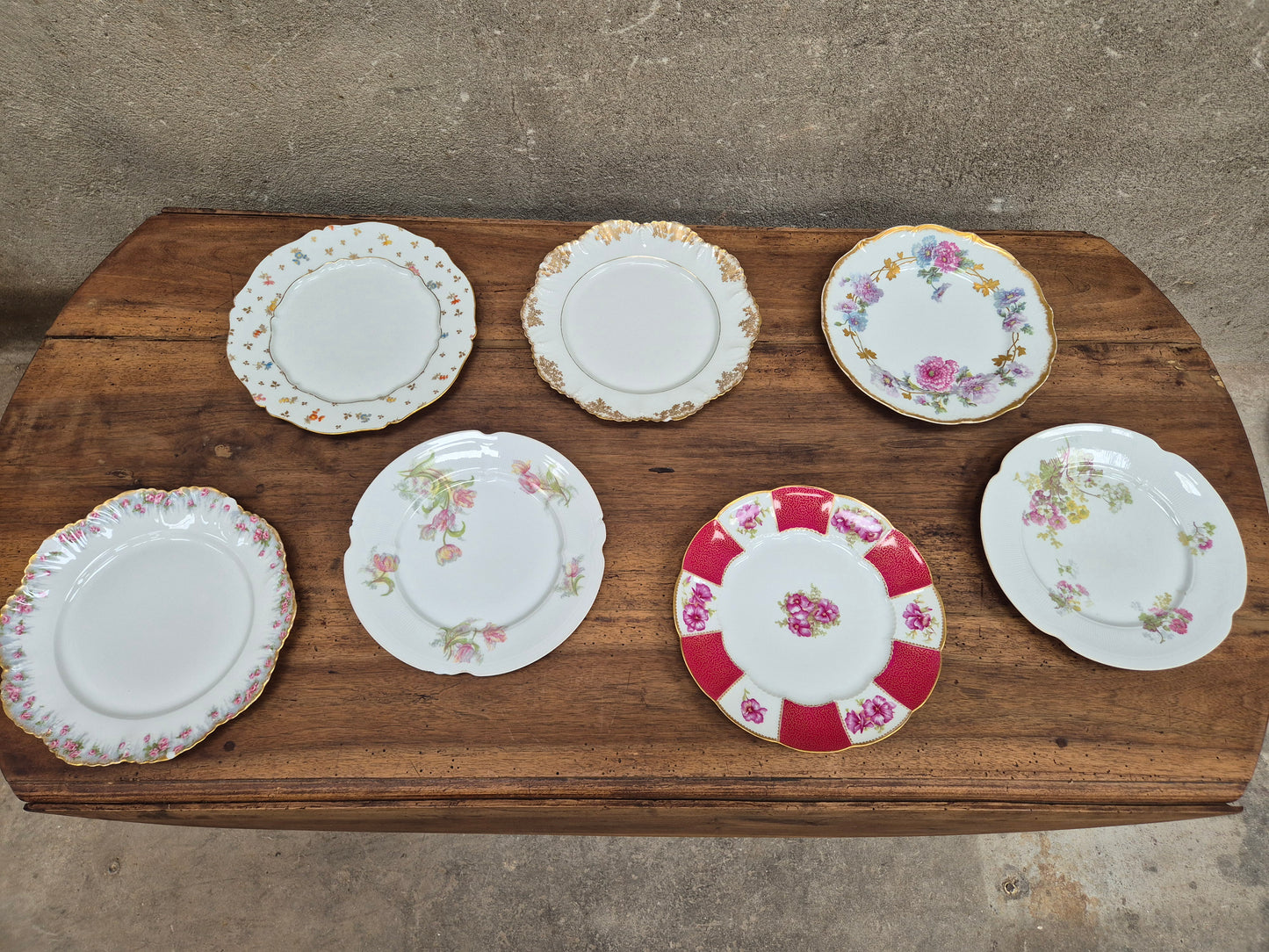 Lot assiettes plates de Limoges vintage – objet de seconde main sélectionné par Déco à Deux