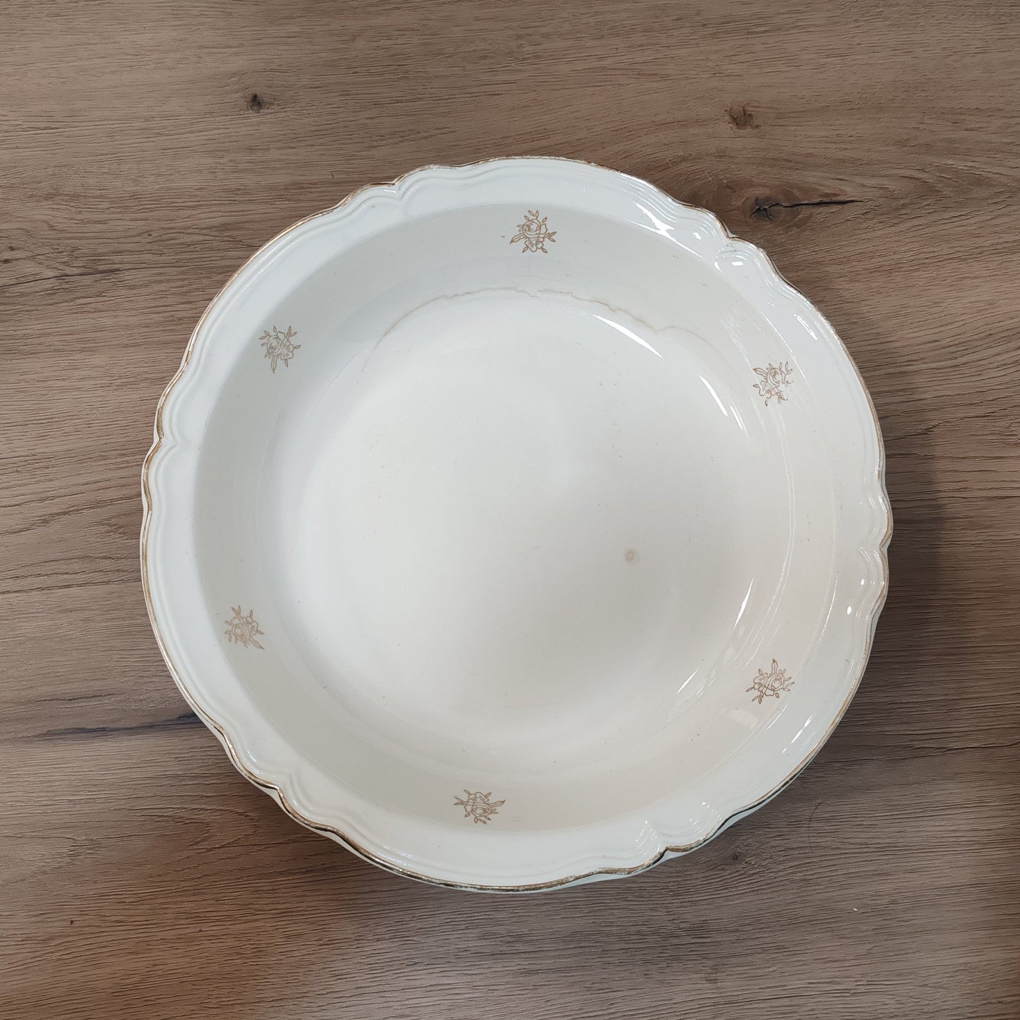 Plat de service "Sarreguemines" vintage – objet de seconde main sélectionné par Déco à Deux