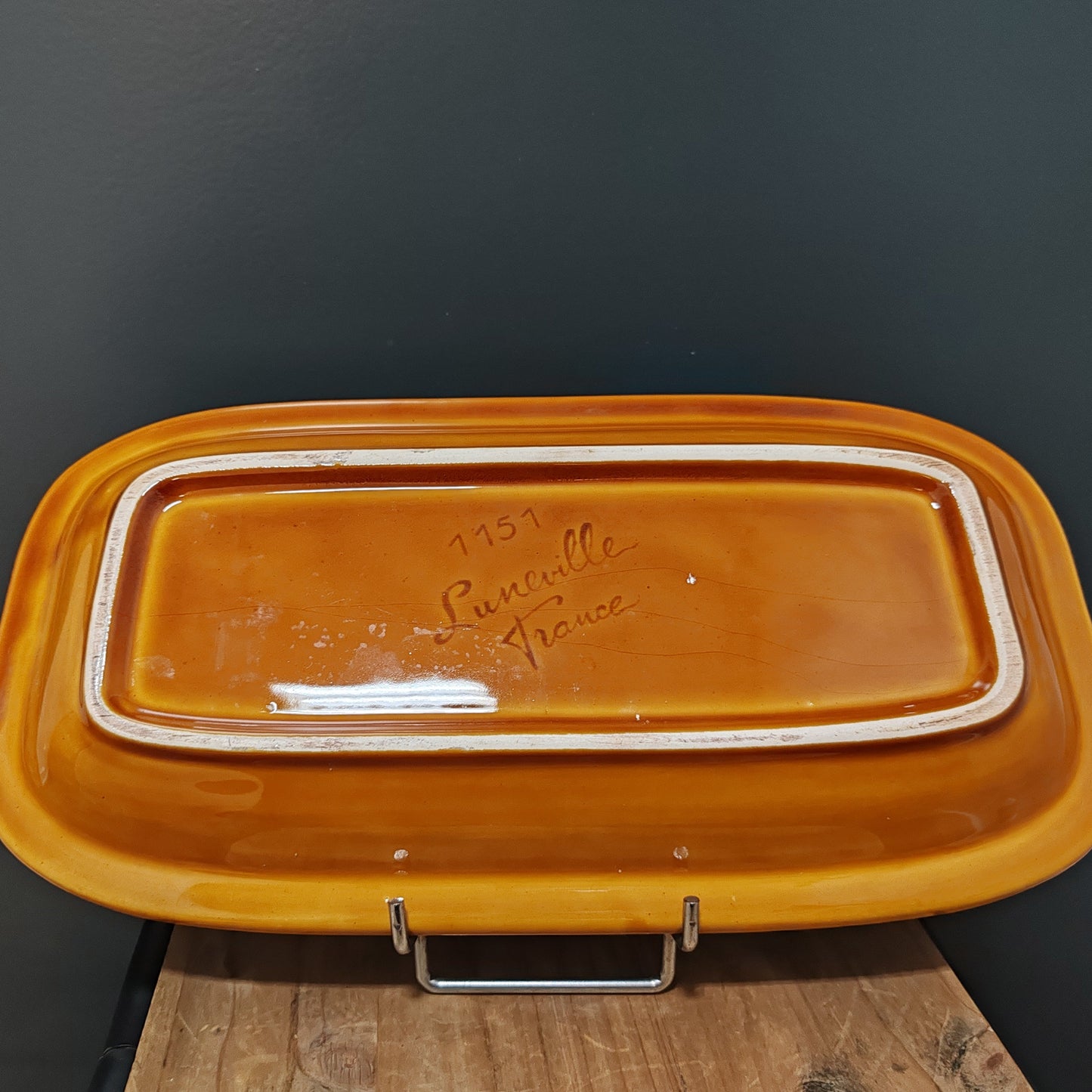 Plat Luneville vintage – objet de seconde main sélectionné par Déco à Deux