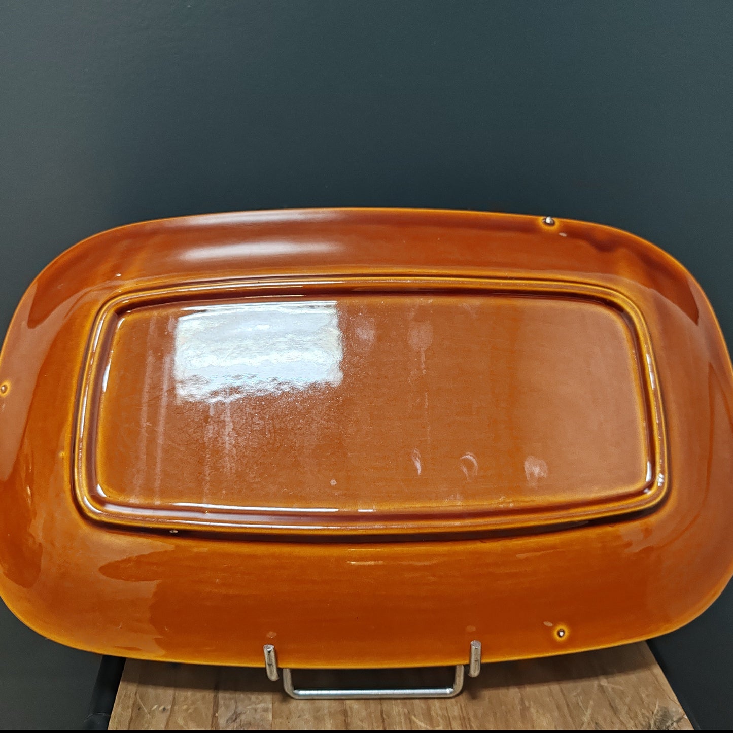 Plat rectangulaire vintage – objet de seconde main sélectionné par Déco à Deux