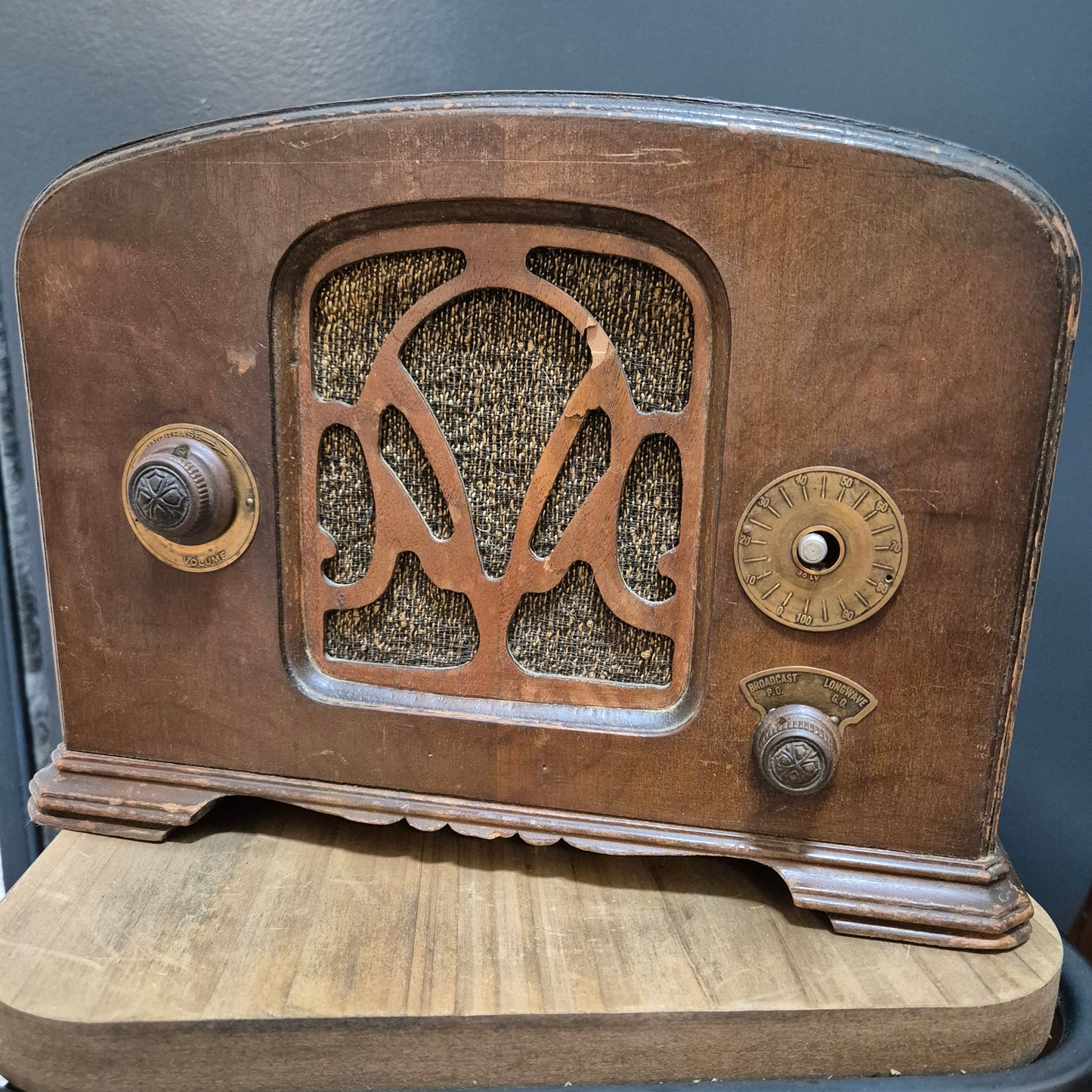 Poste américain ancien 1940 vintage – objet de seconde main sélectionné par Déco à Deux
