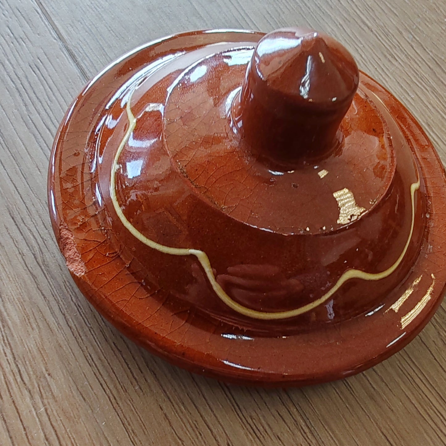 Pot à Miel en terre cuite vintage – objet de seconde main sélectionné par Déco à Deux