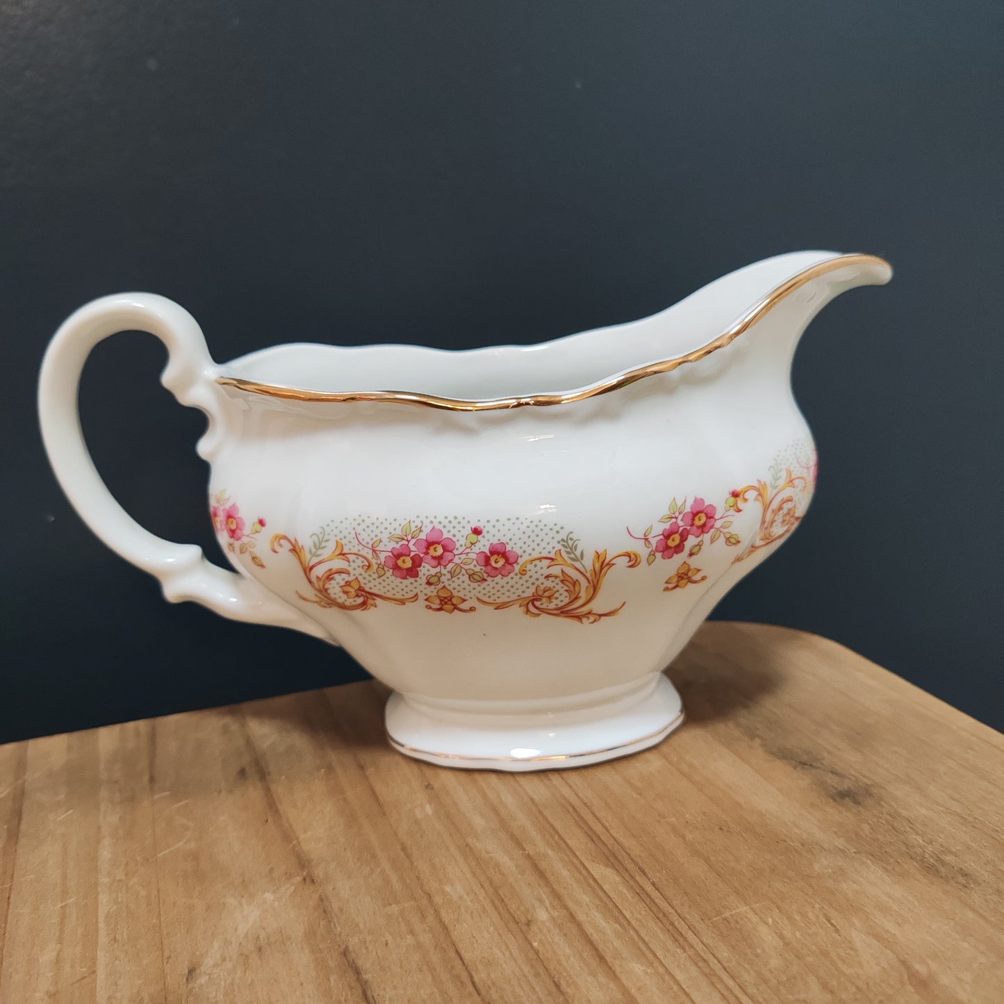 Saucier en porcelaine Digoin vintage – objet de seconde main sélectionné par Déco à Deux
