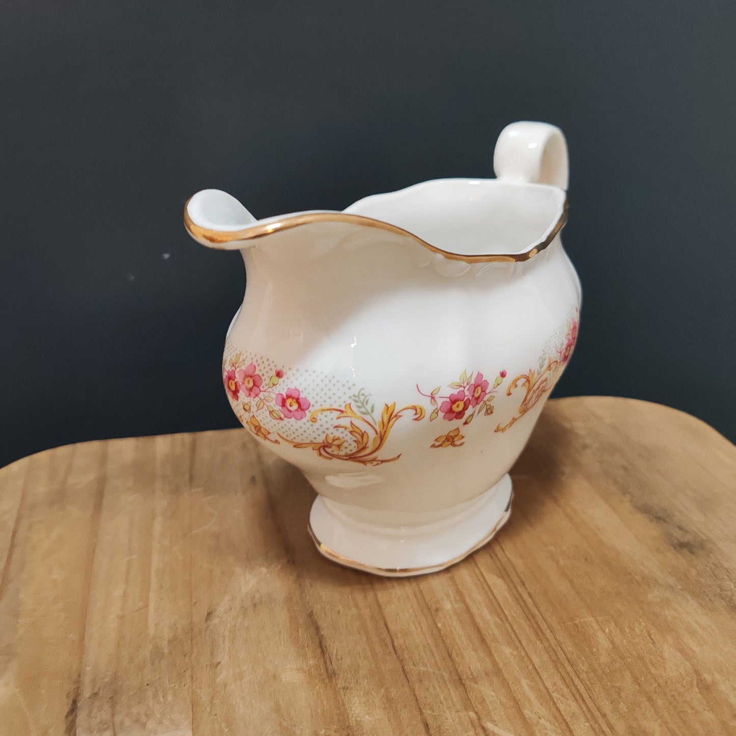 Saucier en porcelaine Digoin vintage – objet de seconde main sélectionné par Déco à Deux
