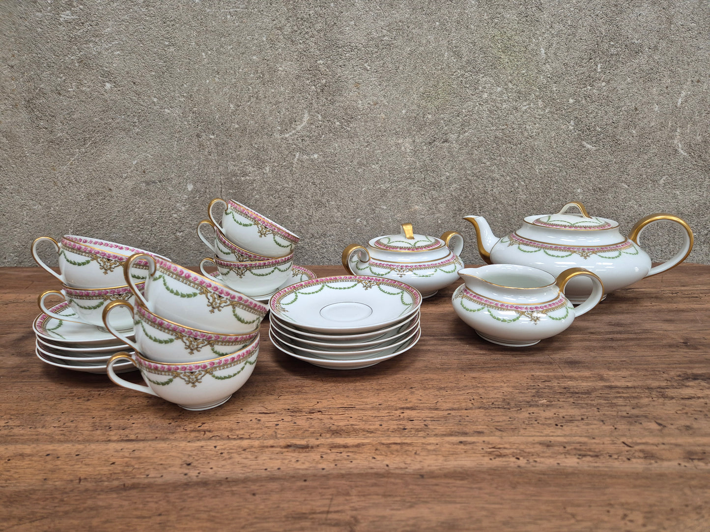 Service à thé/café en porcelaine vintage – objet de seconde main sélectionné par Déco à Deux