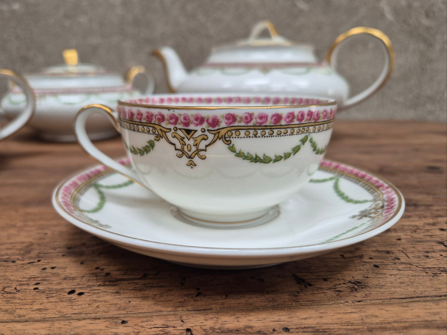 Service à thé/café en porcelaine vintage – objet de seconde main sélectionné par Déco à Deux