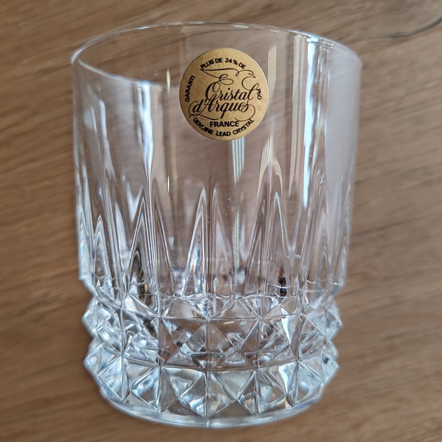 Service à whisky cristal d'arques vintage – objet de seconde main sélectionné par Déco à Deux