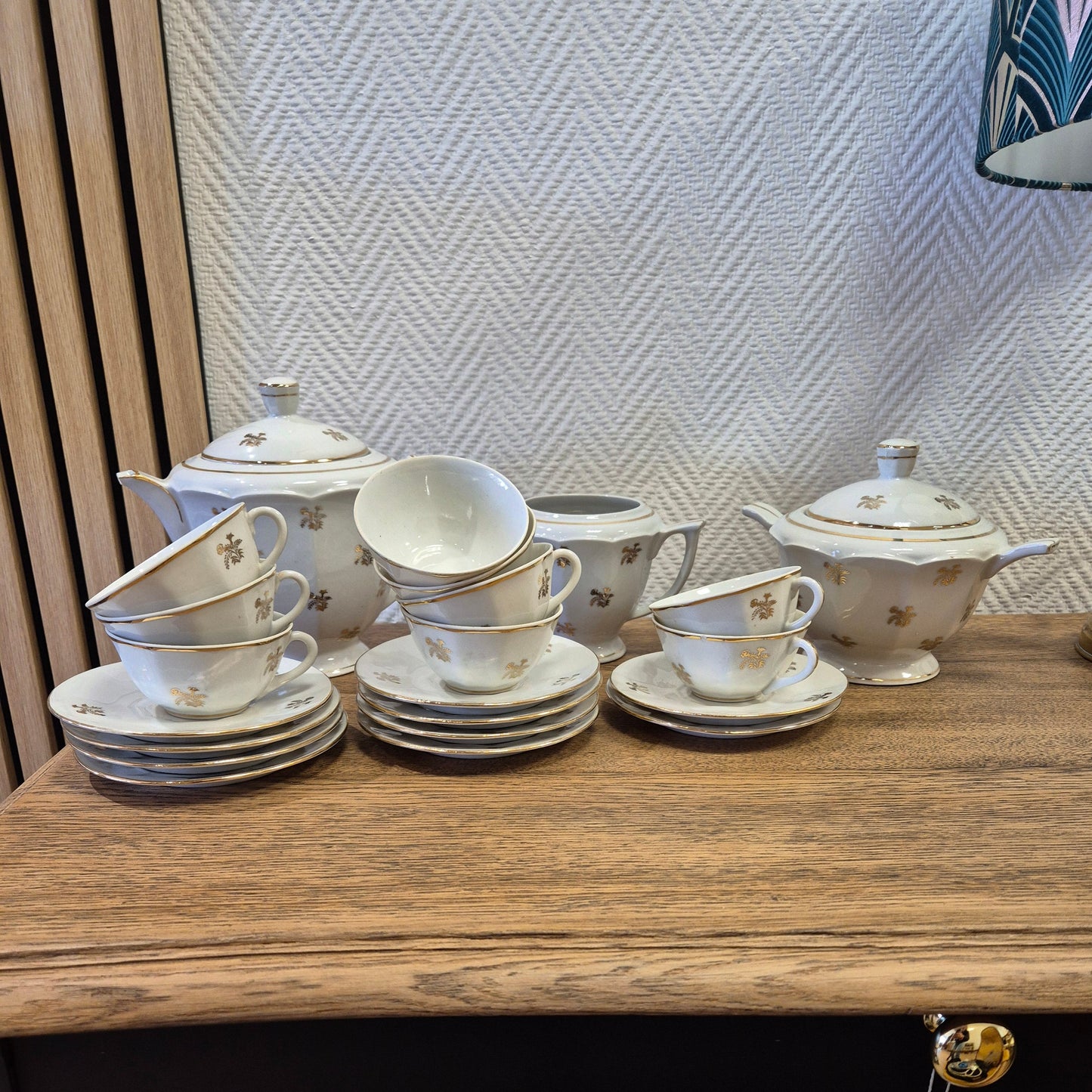 Service en porcelaine véritable vintage – objet de seconde main sélectionné par Déco à Deux
