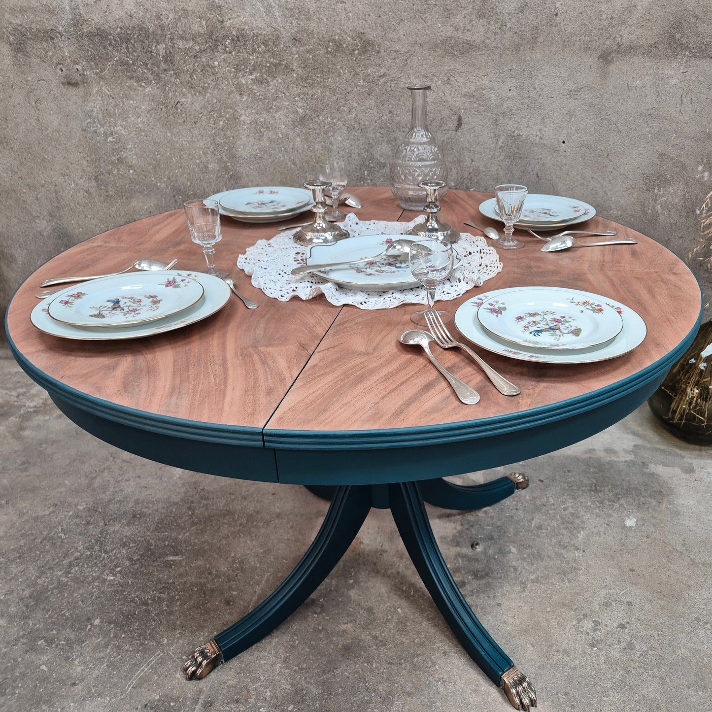 Table anglaise vintage – objet de seconde main sélectionné par Déco à Deux