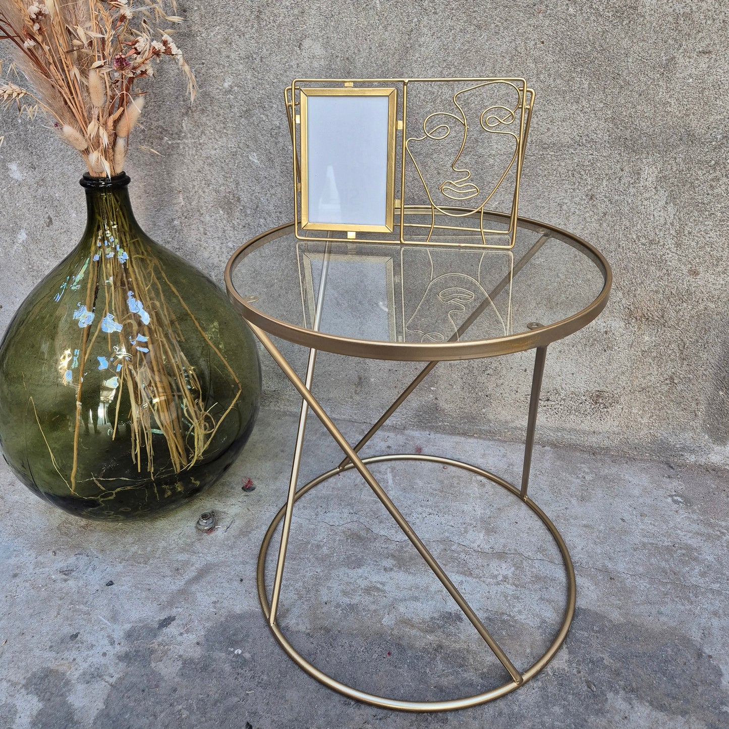 Table basse d'appoint vintage – objet de seconde main sélectionné par Déco à Deux