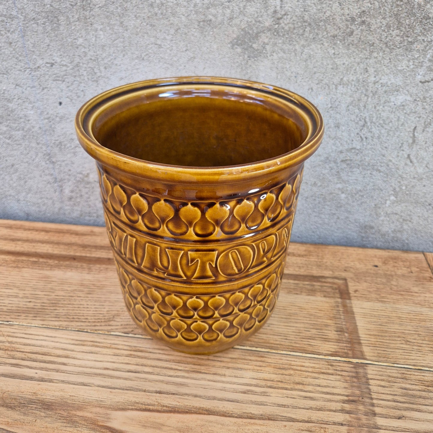 Vase en céramique vintage – objet de seconde main sélectionné par Déco à Deux