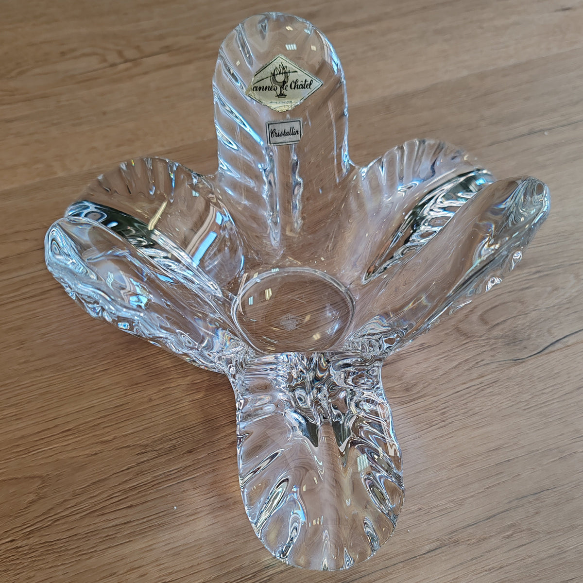 Vide poche cristal Vannes le Chatel - objet de seconde main sélectionné par Déco à Deux