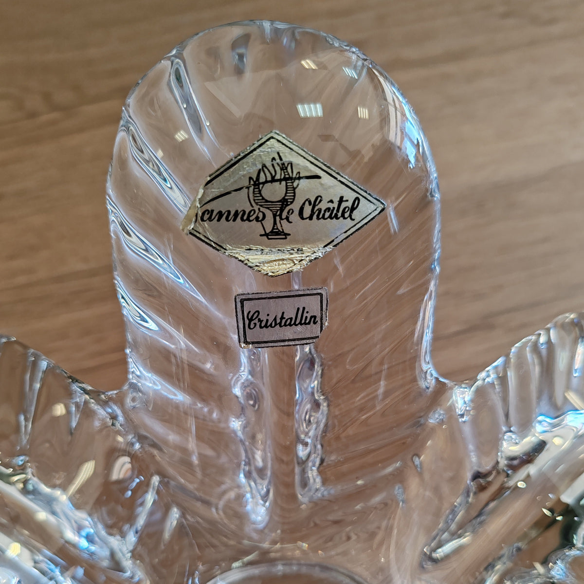 Vide poche cristal Vannes le Chatel - objet de seconde main sélectionné par Déco à Deux